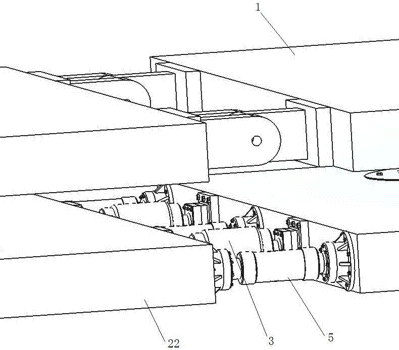 Floating platform capable of generating power through wave energy