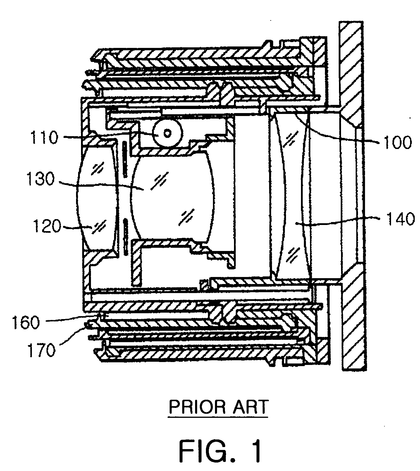 Compact lens module