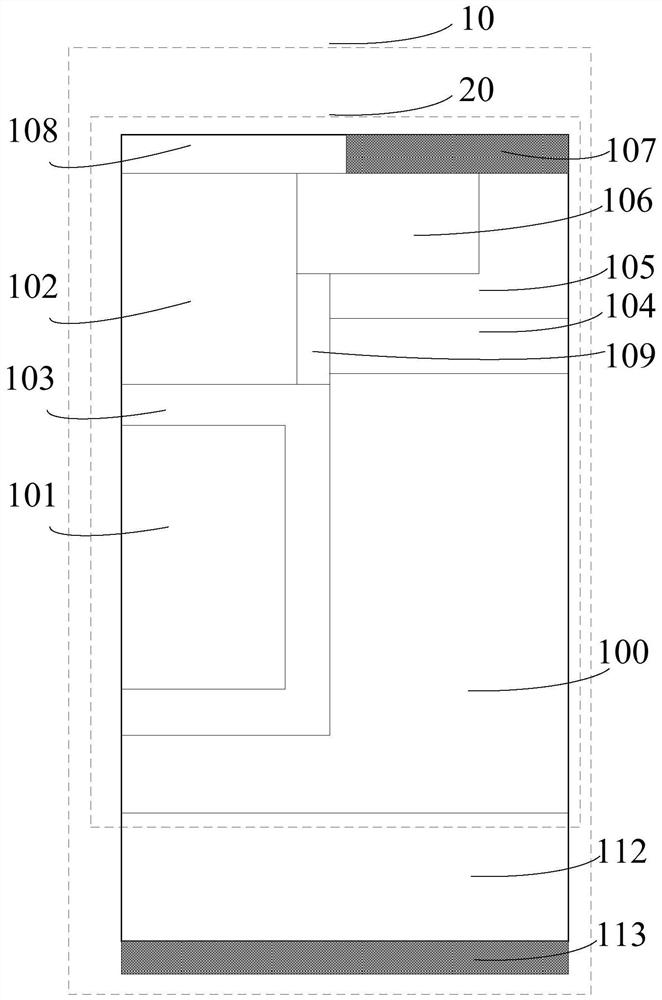 Shield gate MOSFET device, chip and terminal equipment