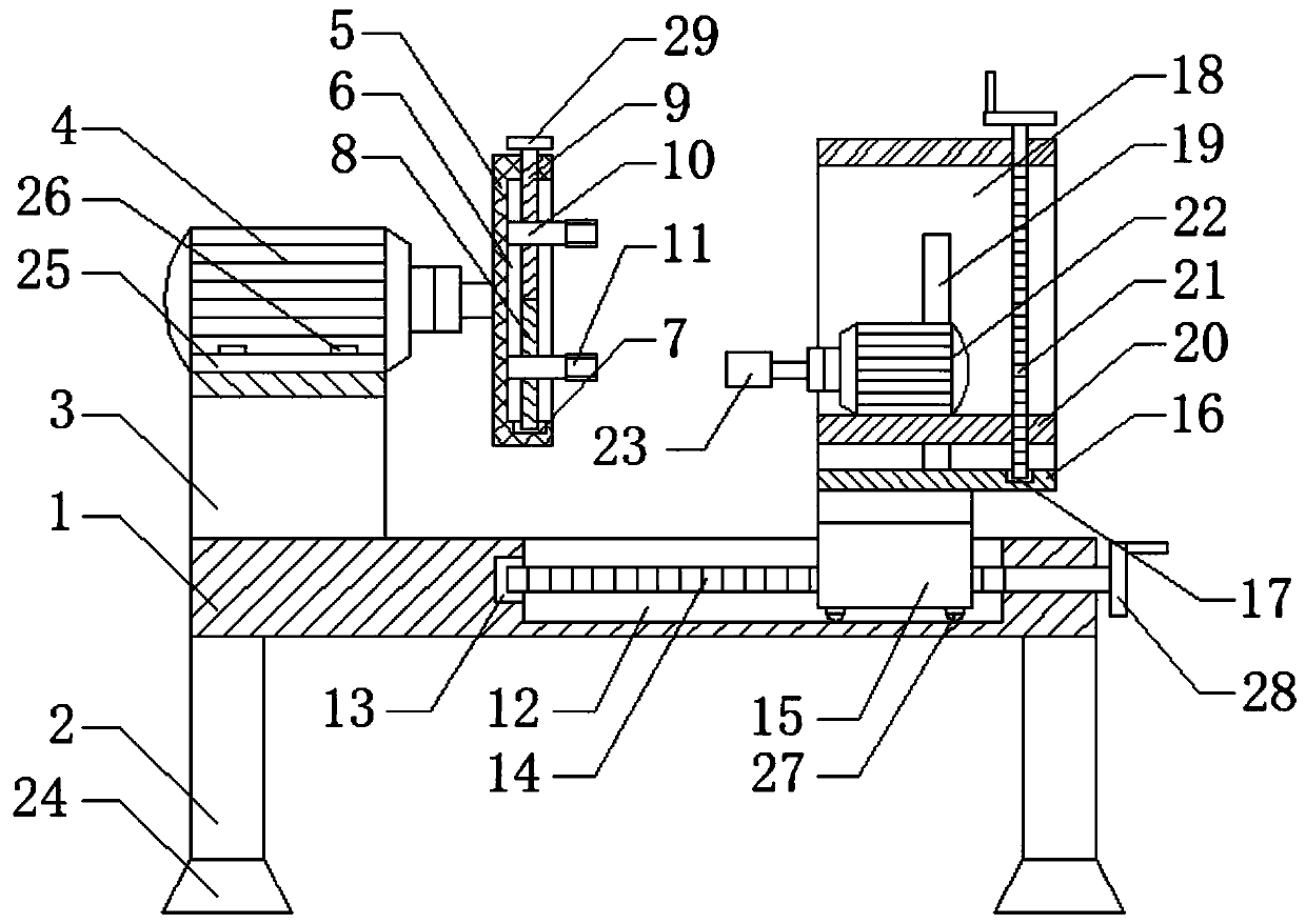 Bearing inner and outer ring grinding device