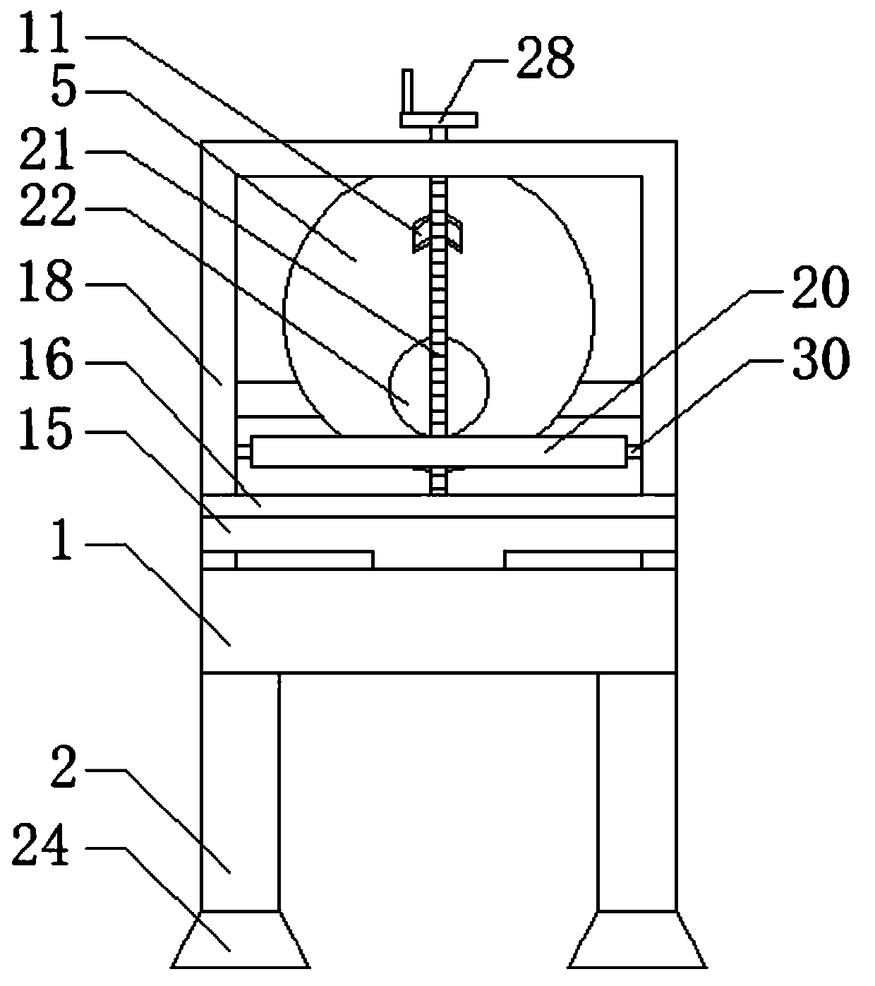 Bearing inner and outer ring grinding device