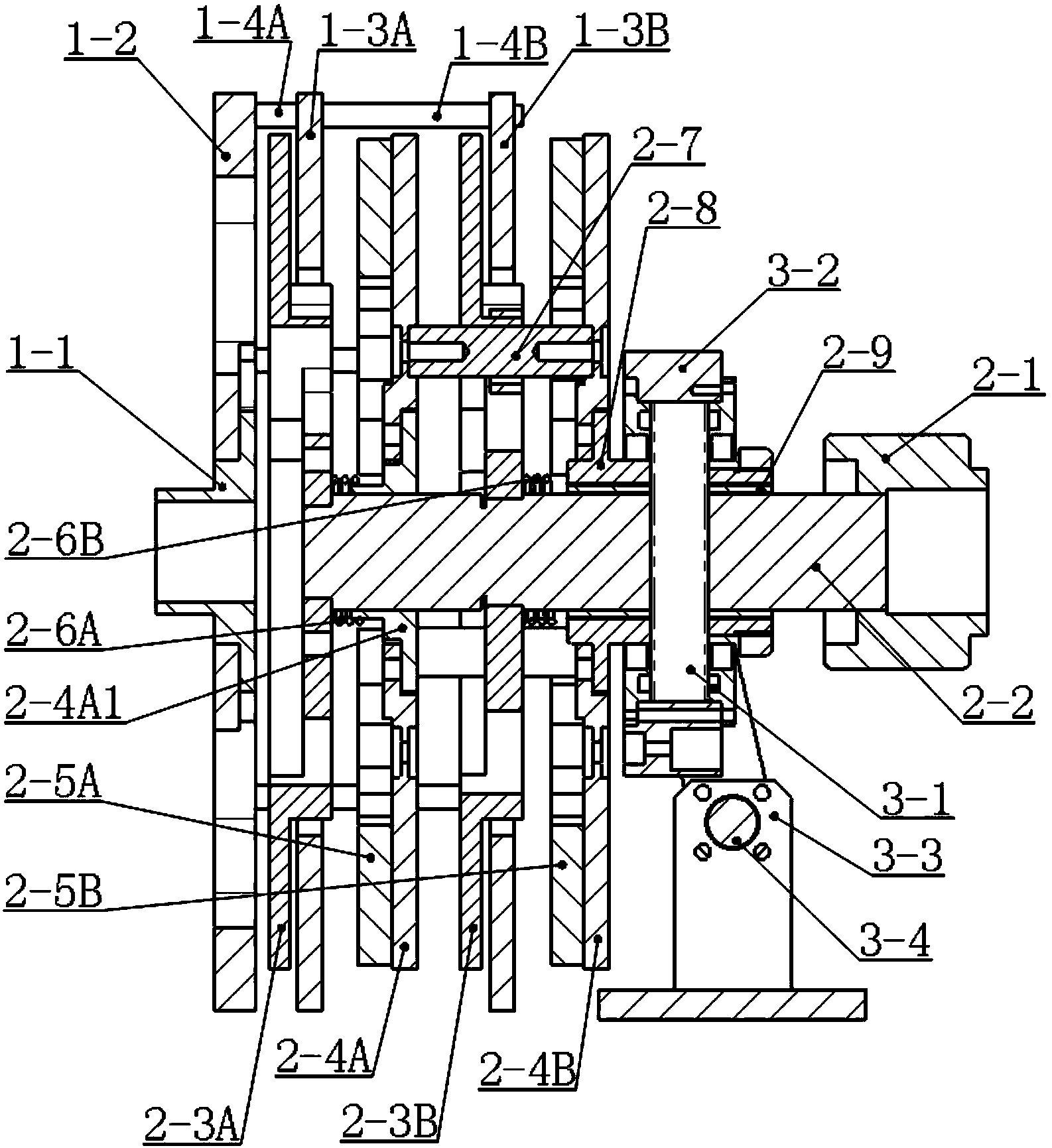 Self-feeding-type permanent magnet eddy current speed regulator