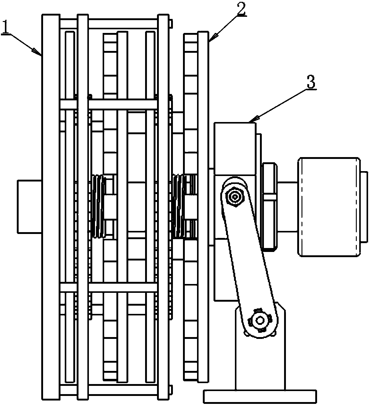 Self-feeding-type permanent magnet eddy current speed regulator