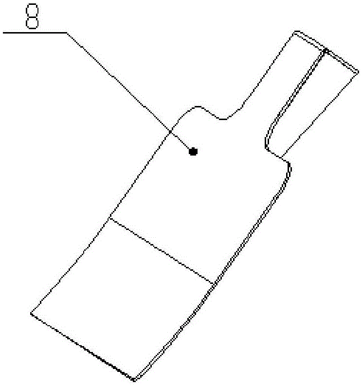 Auxiliary winding device of cotton lap doubling machine