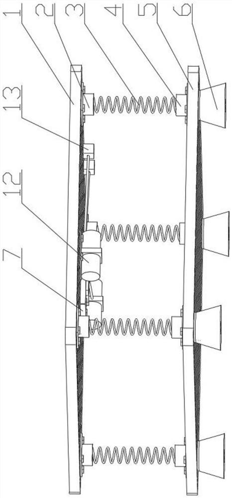 Modularized wireless low-cost vibration table and use method thereof