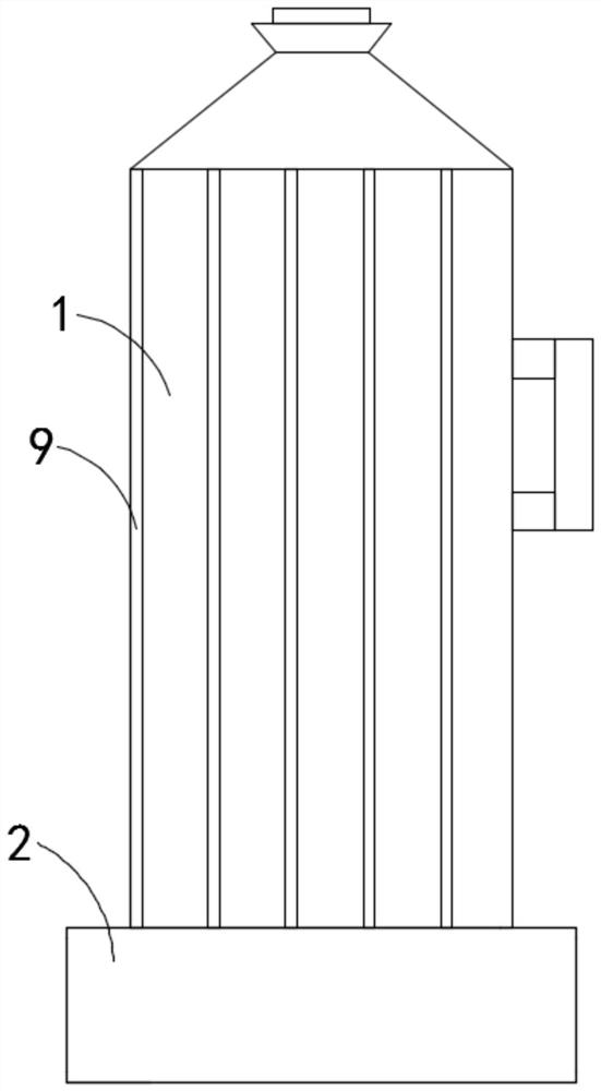 A kind of overturn-resistant thermos bottle