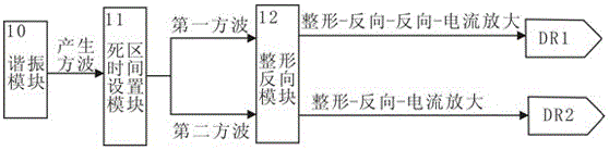 Simple pulse switching power pwm generating circuit and method