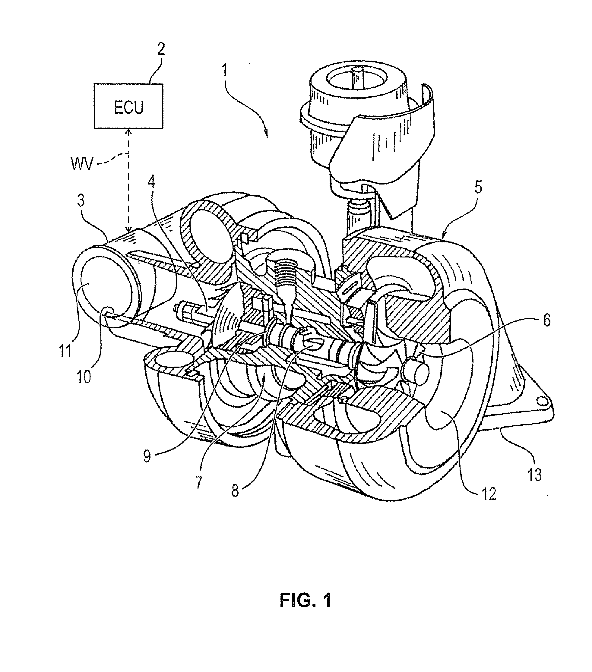 Method for detecting, avoiding and/or limiting critical operating states of an exhaust gas turbocharger