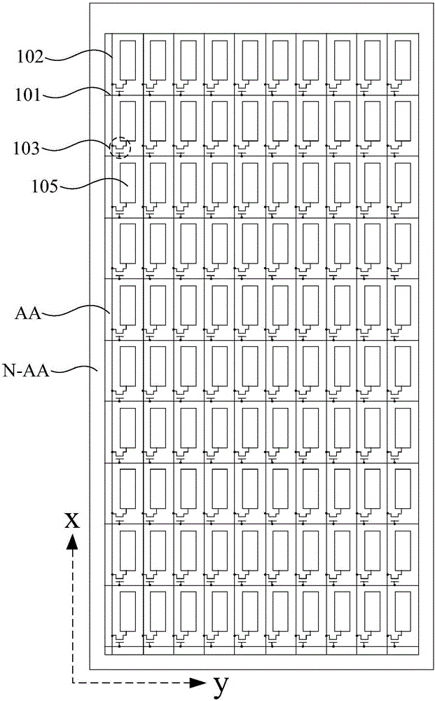 Array substrate, display panel and display device