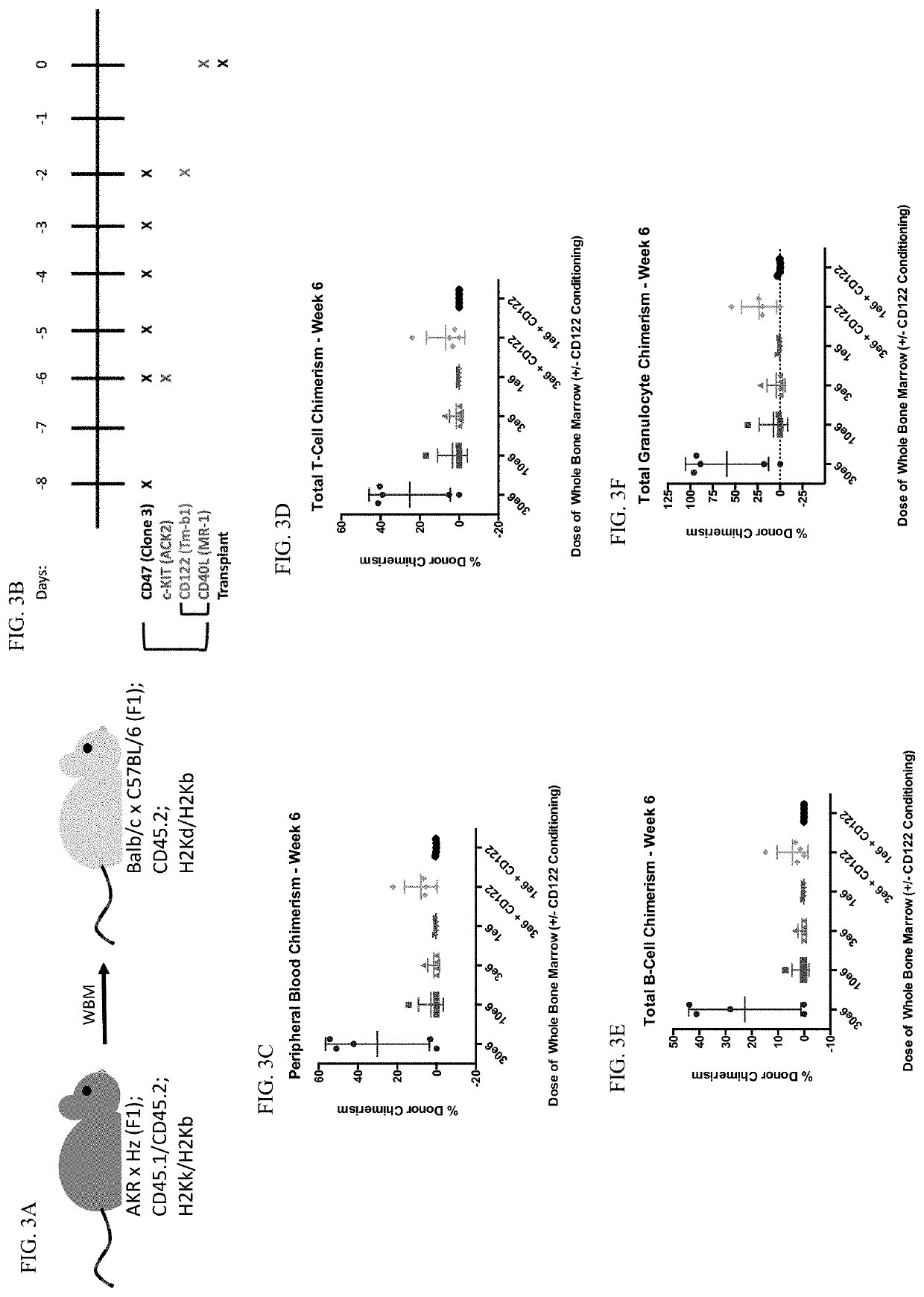 Non-genotoxic conditioning regimen for stem cell transplantation