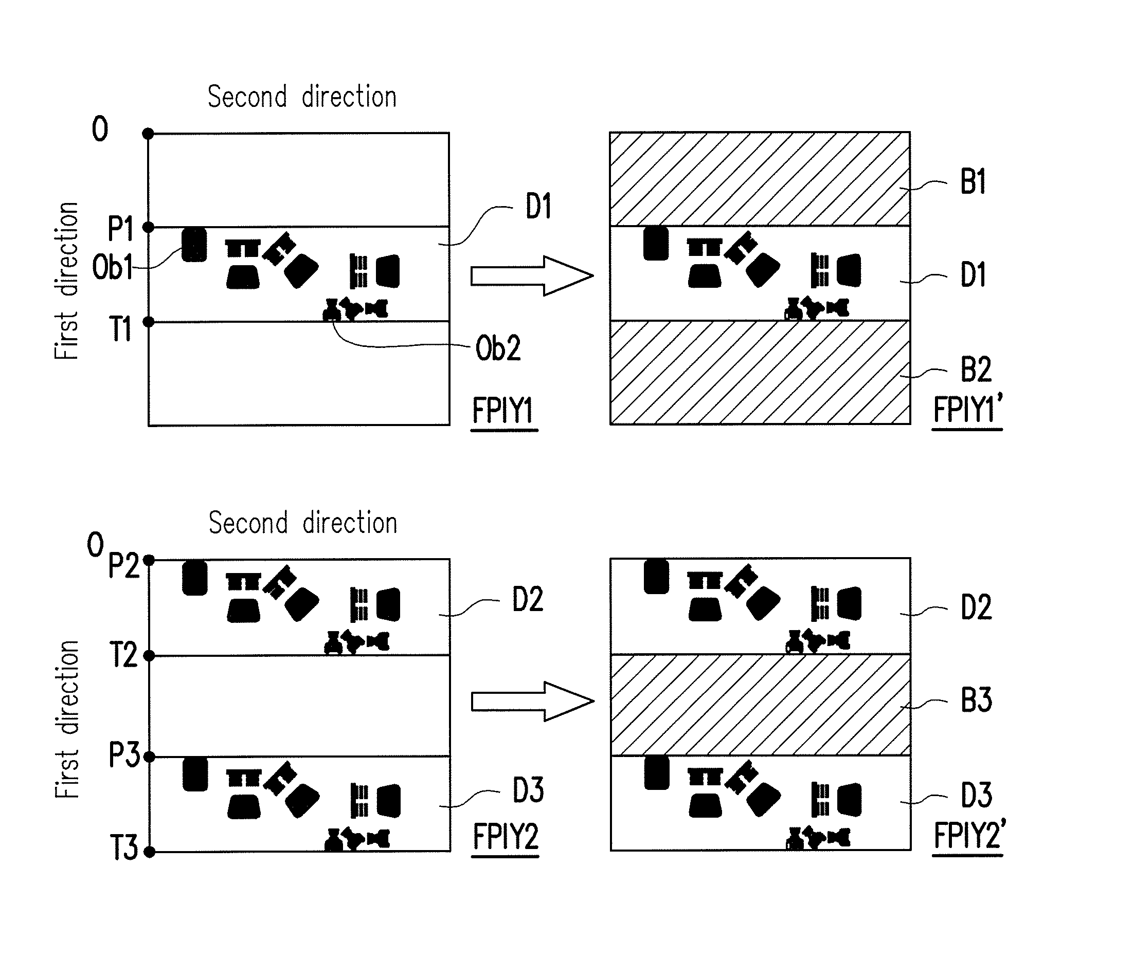 Printing layer trimming method and electronic device using the same