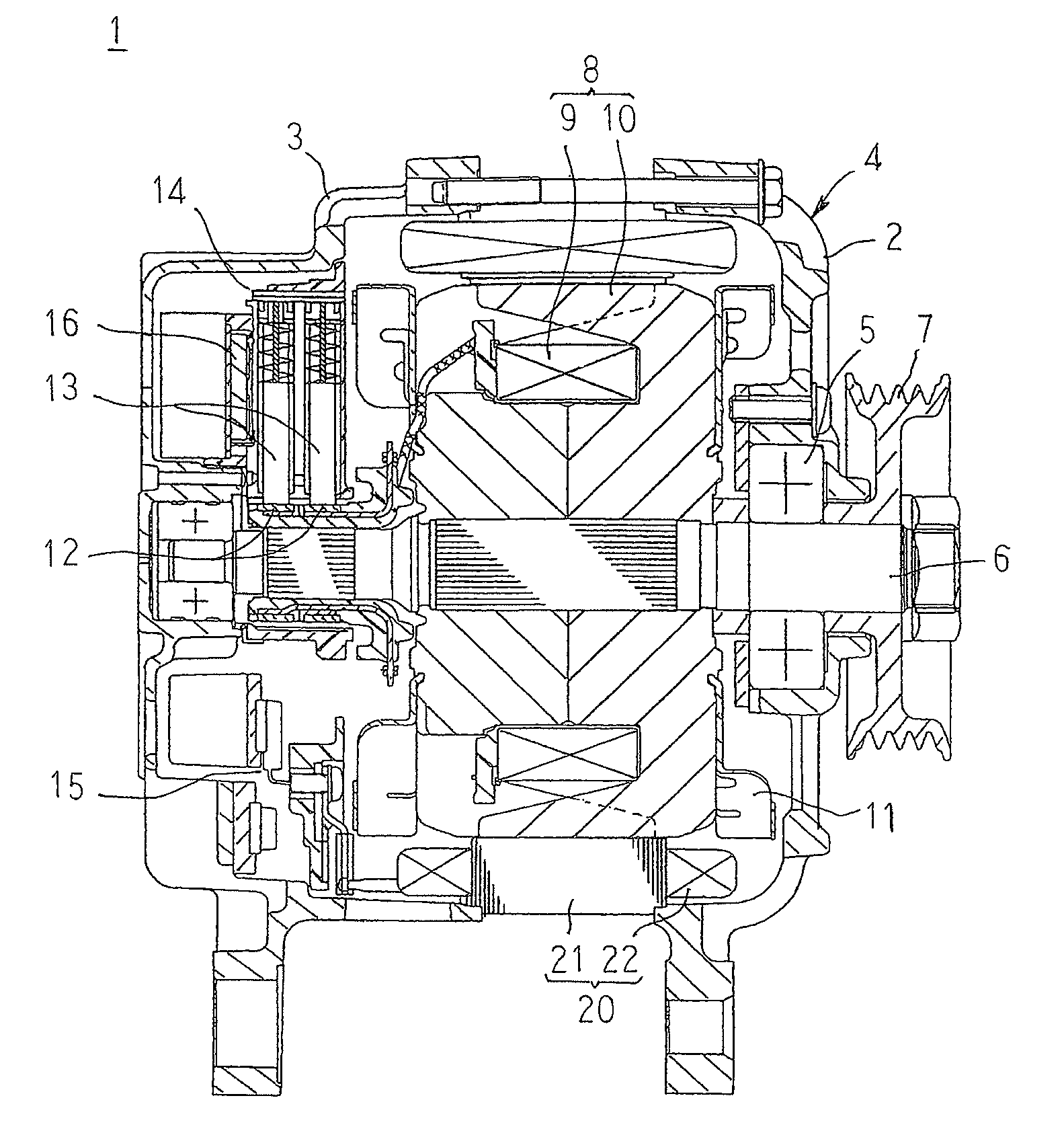 Rotary electric machine