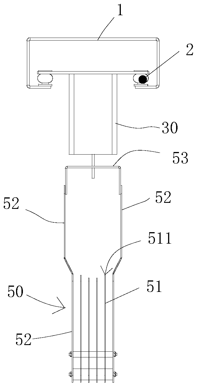 Chinese chestnut weighing device