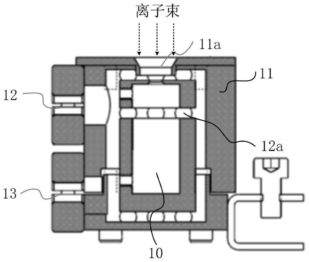 Faraday cup and ion beam measurement system