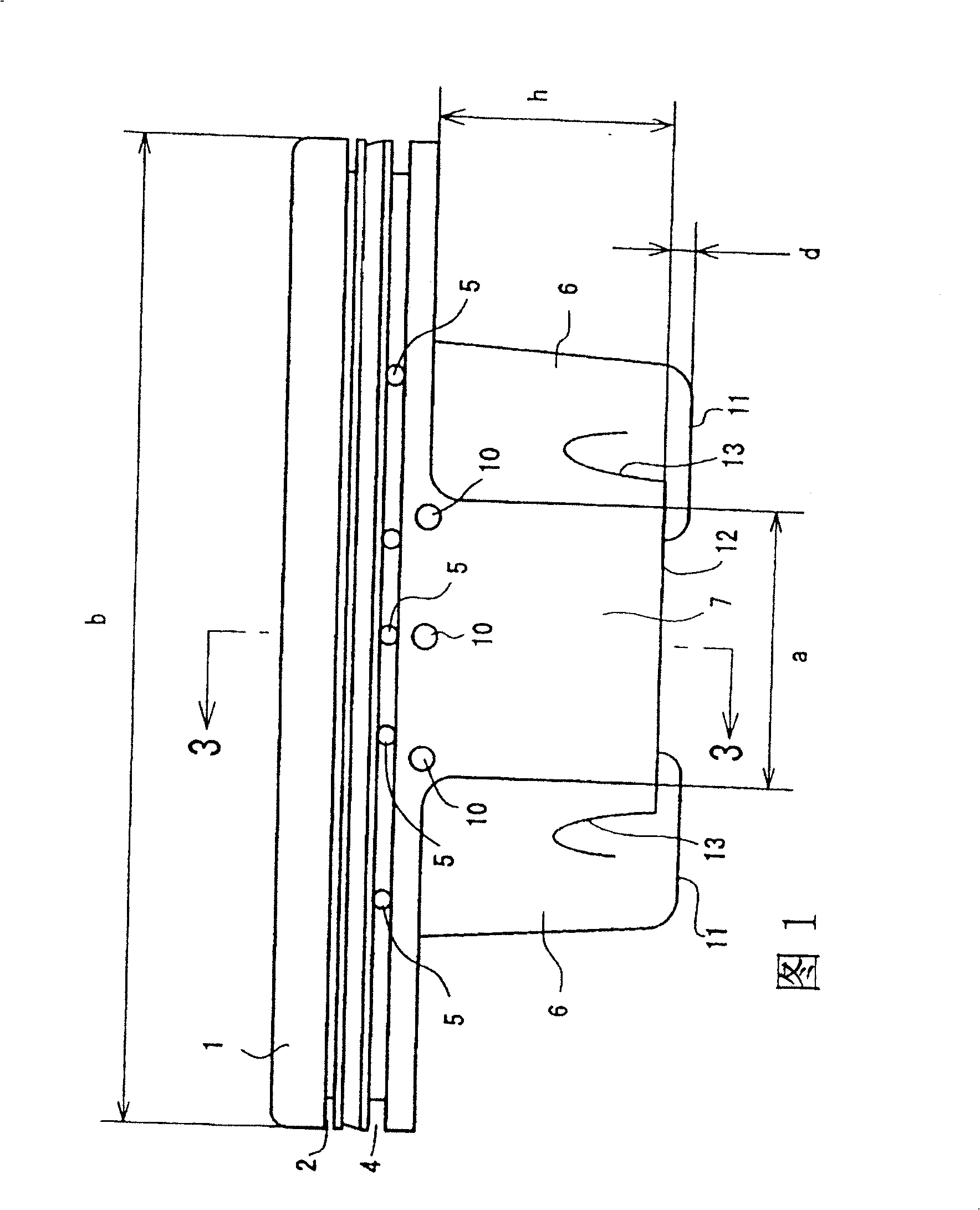 Piston for internal combustion engine