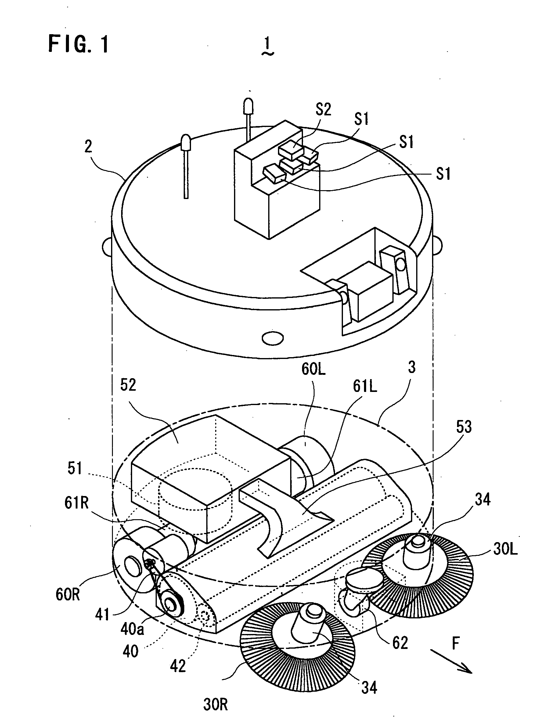 Self-propelled vacuum cleaner