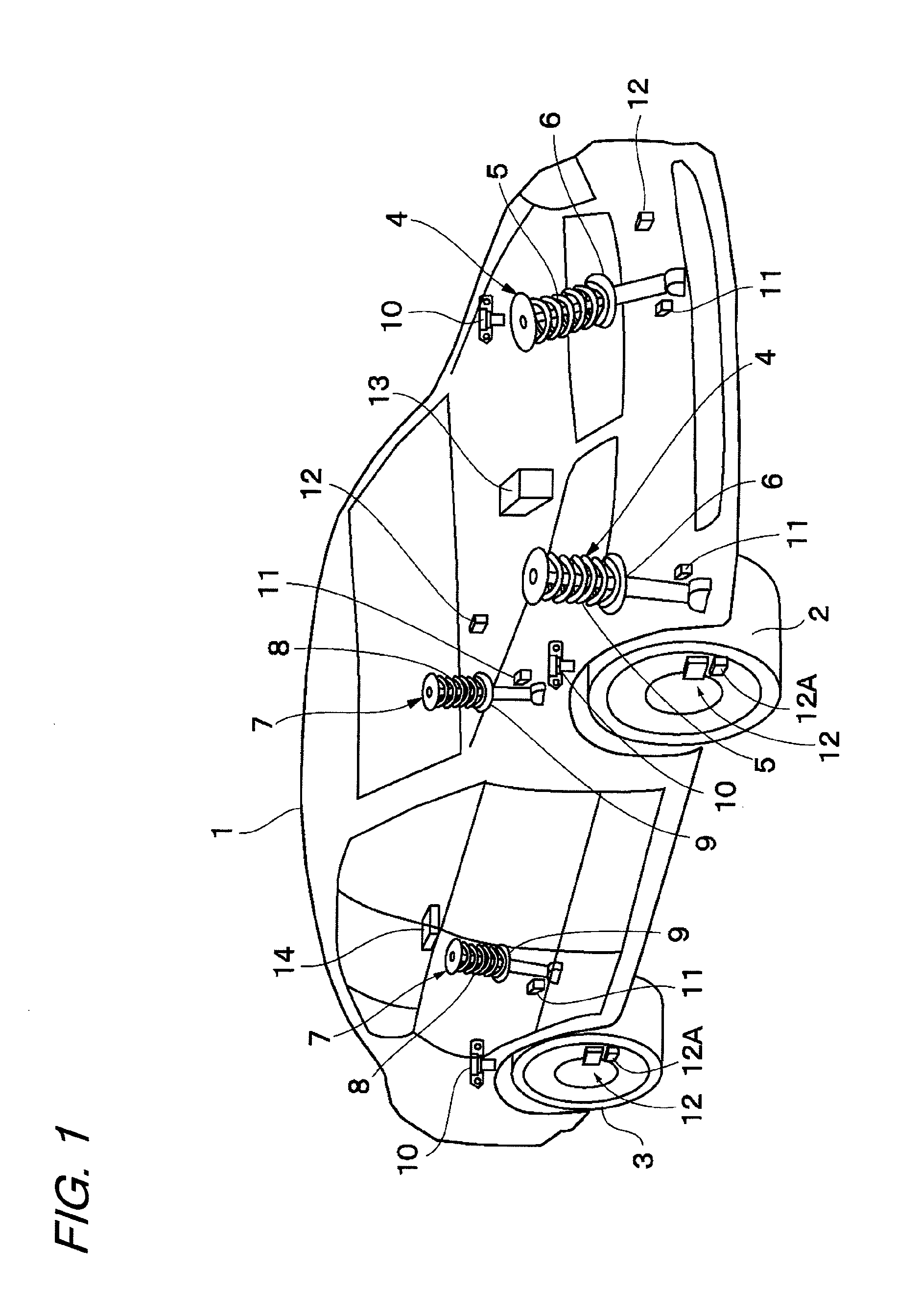 Suspension control apparatus and vehicle control apparatus