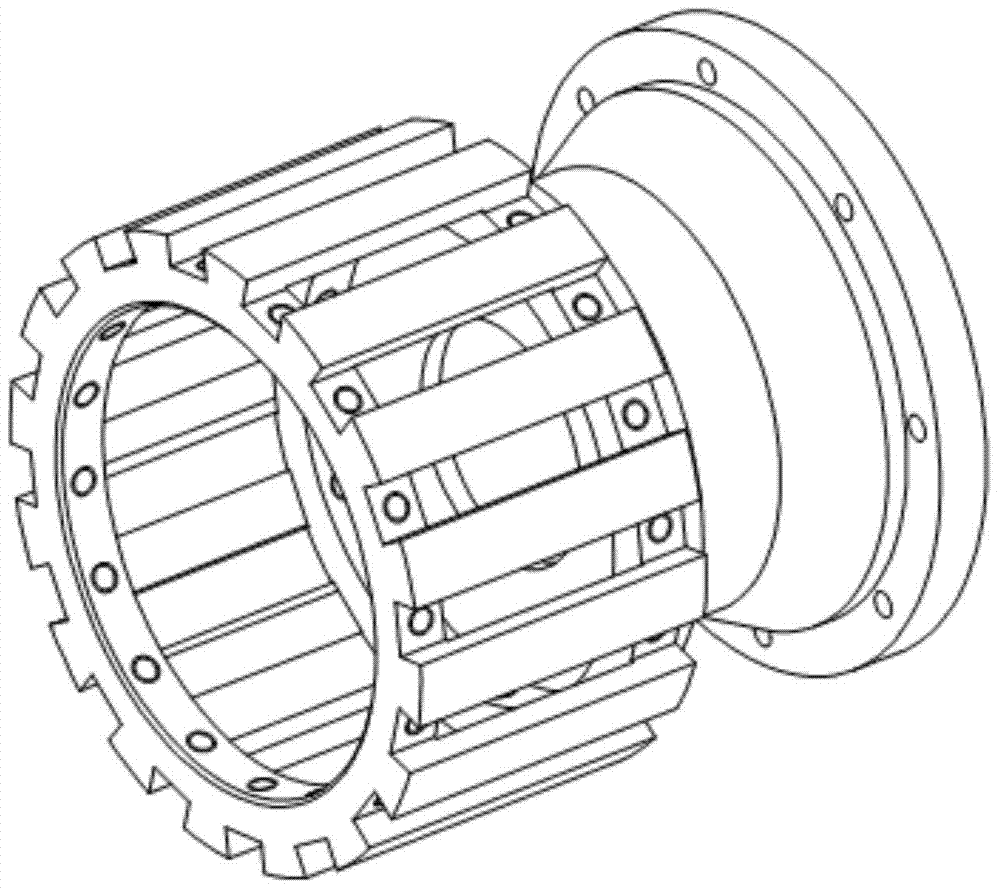 Non-contact type transmission device with high coaxiality