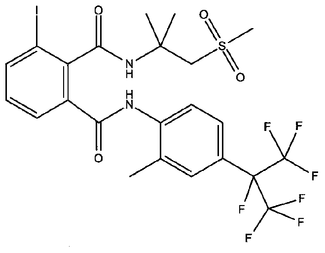 High-efficiency pesticide containing profenofos, flubendiamide, chlorpyrifos and biopesticide lepimectin