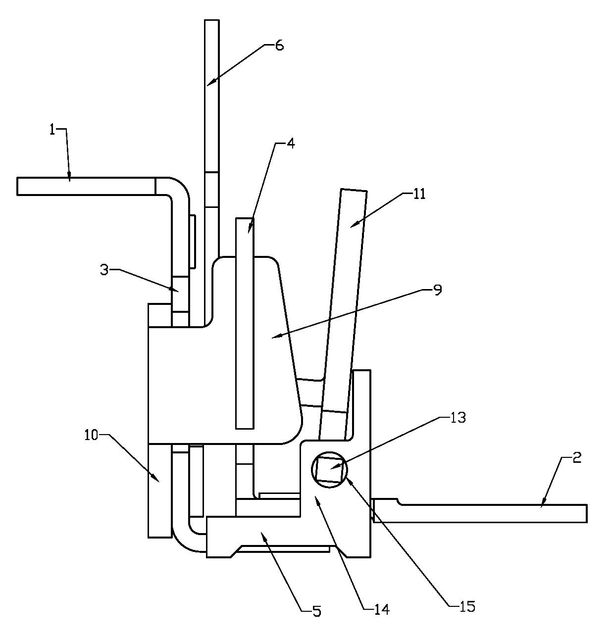 Low-voltage breaker tripper