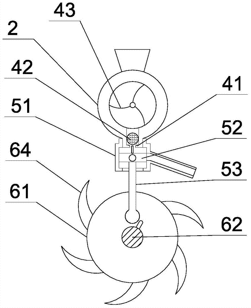 A combination planter for arable land with adjustable row spacing