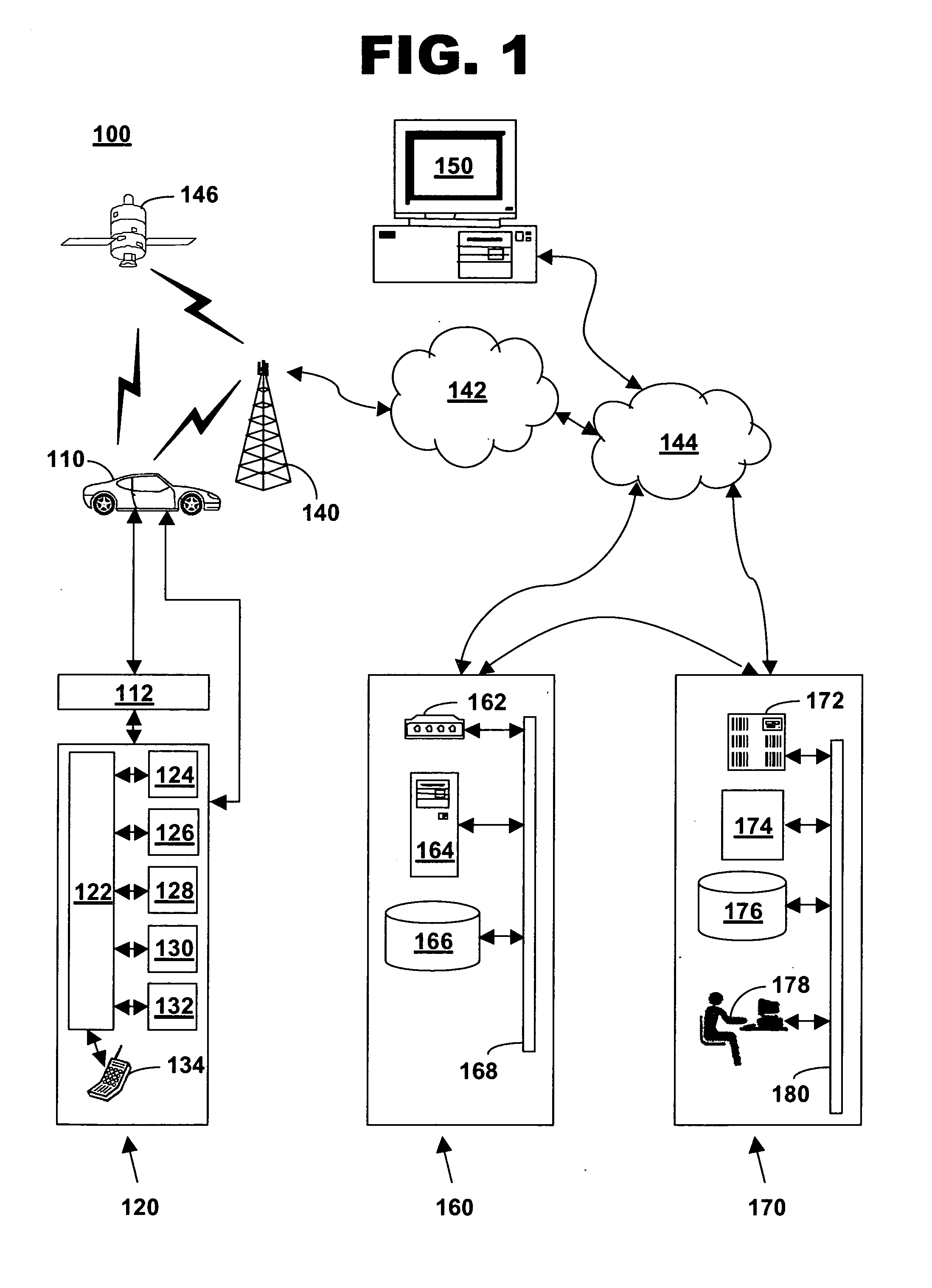 Method and system for deploying disaster alerts in a mobile vehicle communication system