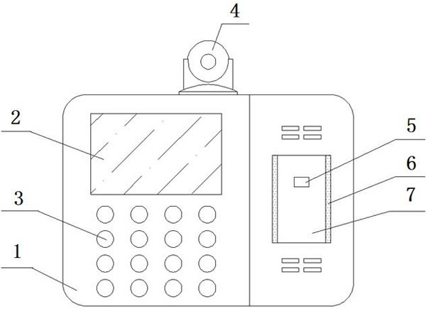 Intelligent equipment for enterprise management and use method