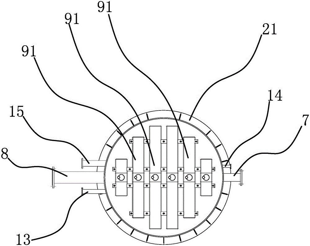 Integrated modularization sewage treatment plant