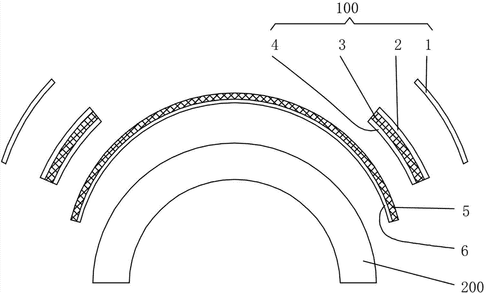 Production technology of reflecting shell and reflecting helmet with reflecting shell