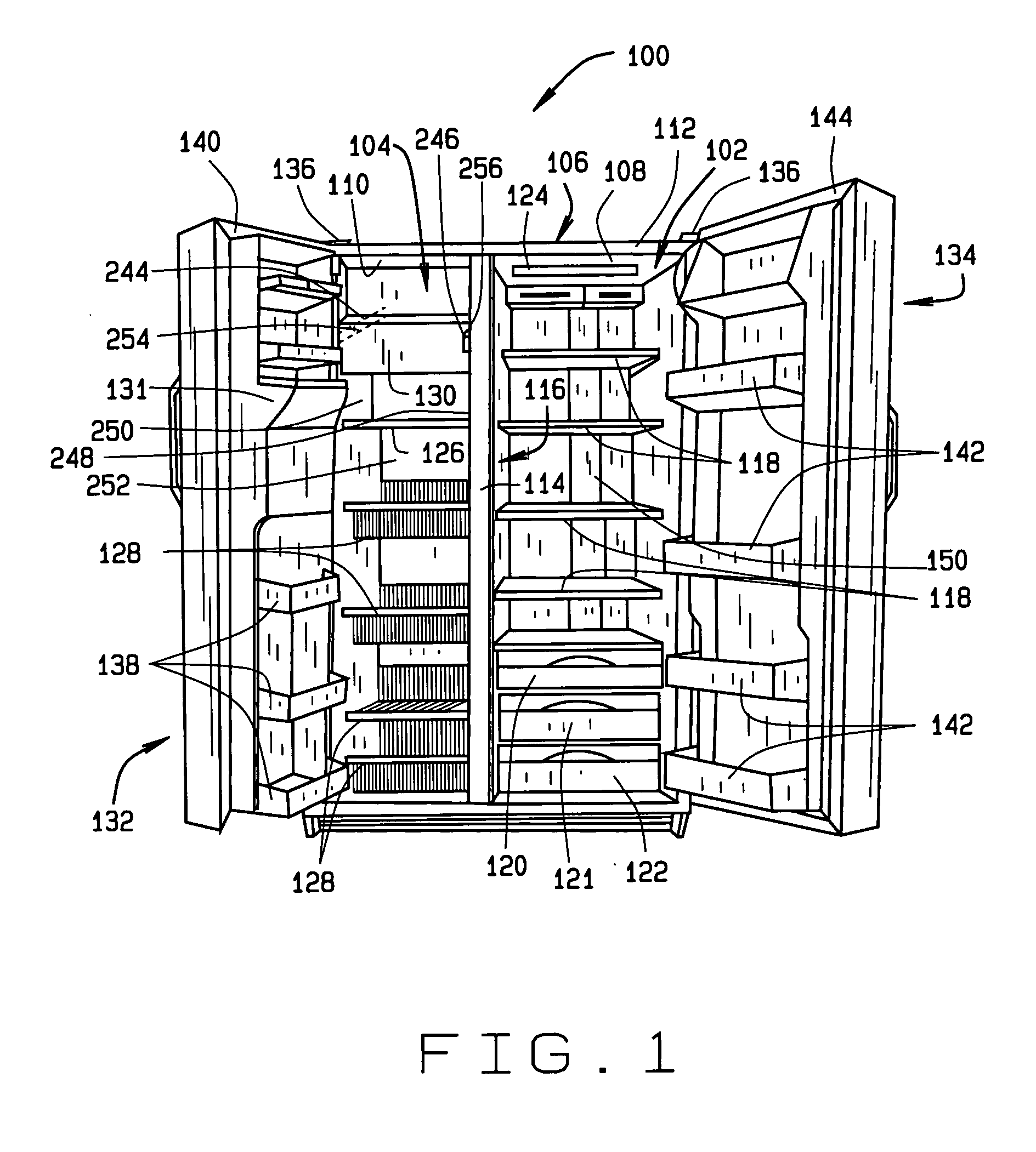 Refrigerator and ice maker apparatus