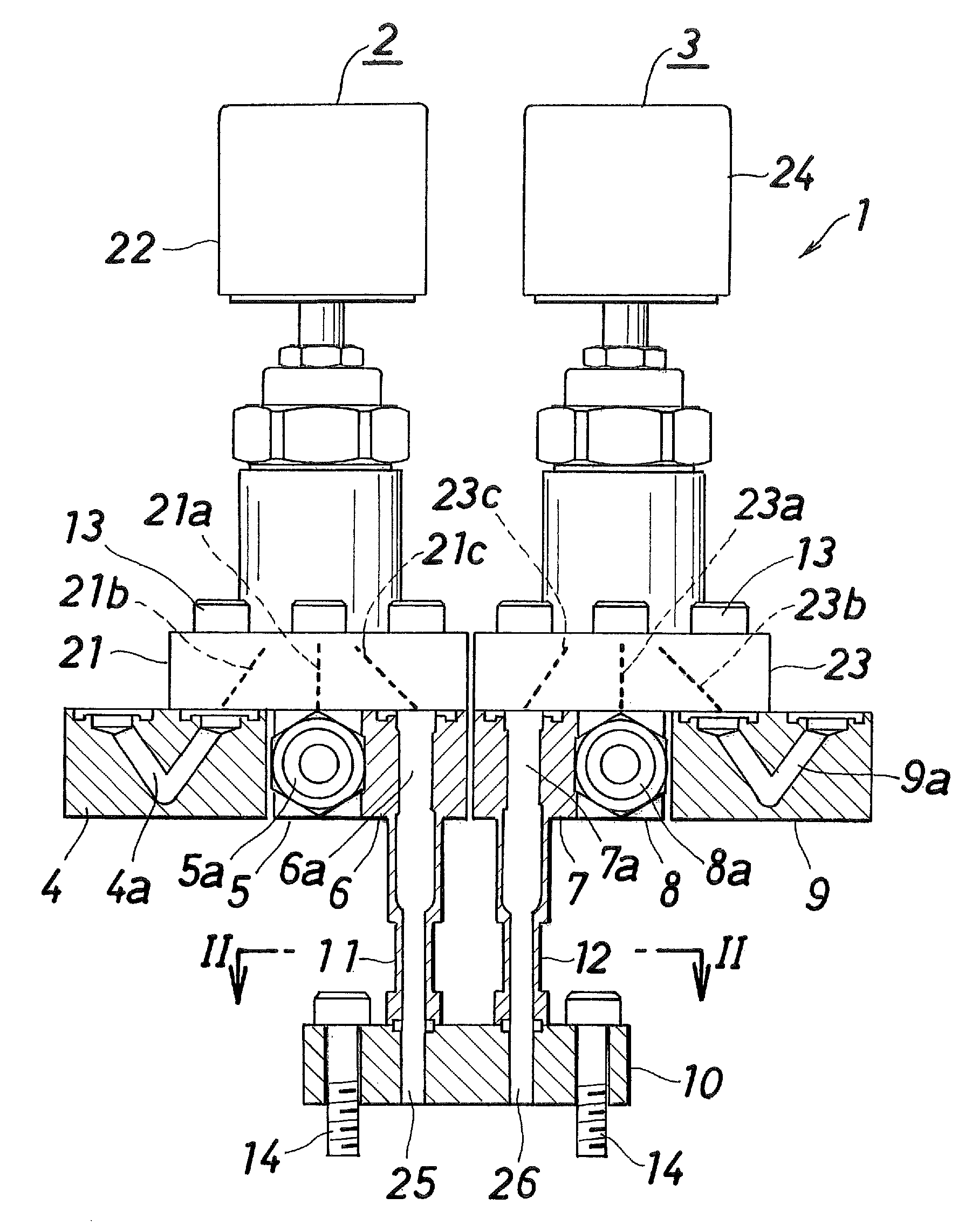 Fluid control device