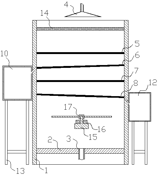 Equipment and production process for producing sodium lignosulfonate from papermaking wastewater