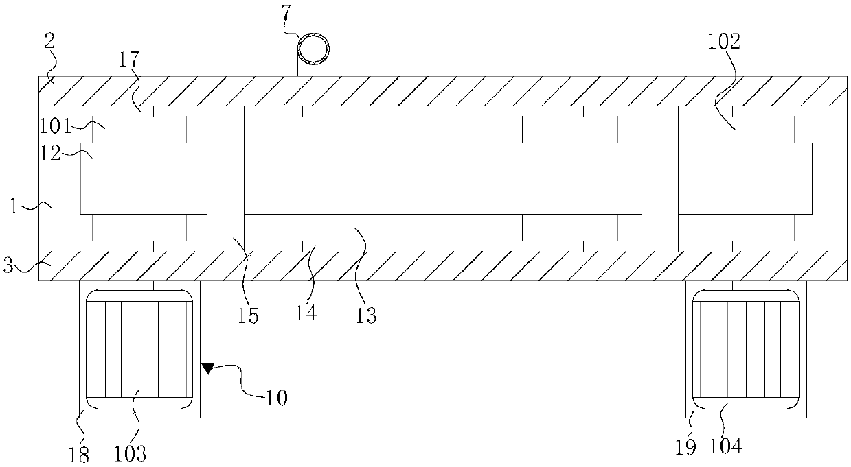 Military multifunctional textile fabric decontaminating device