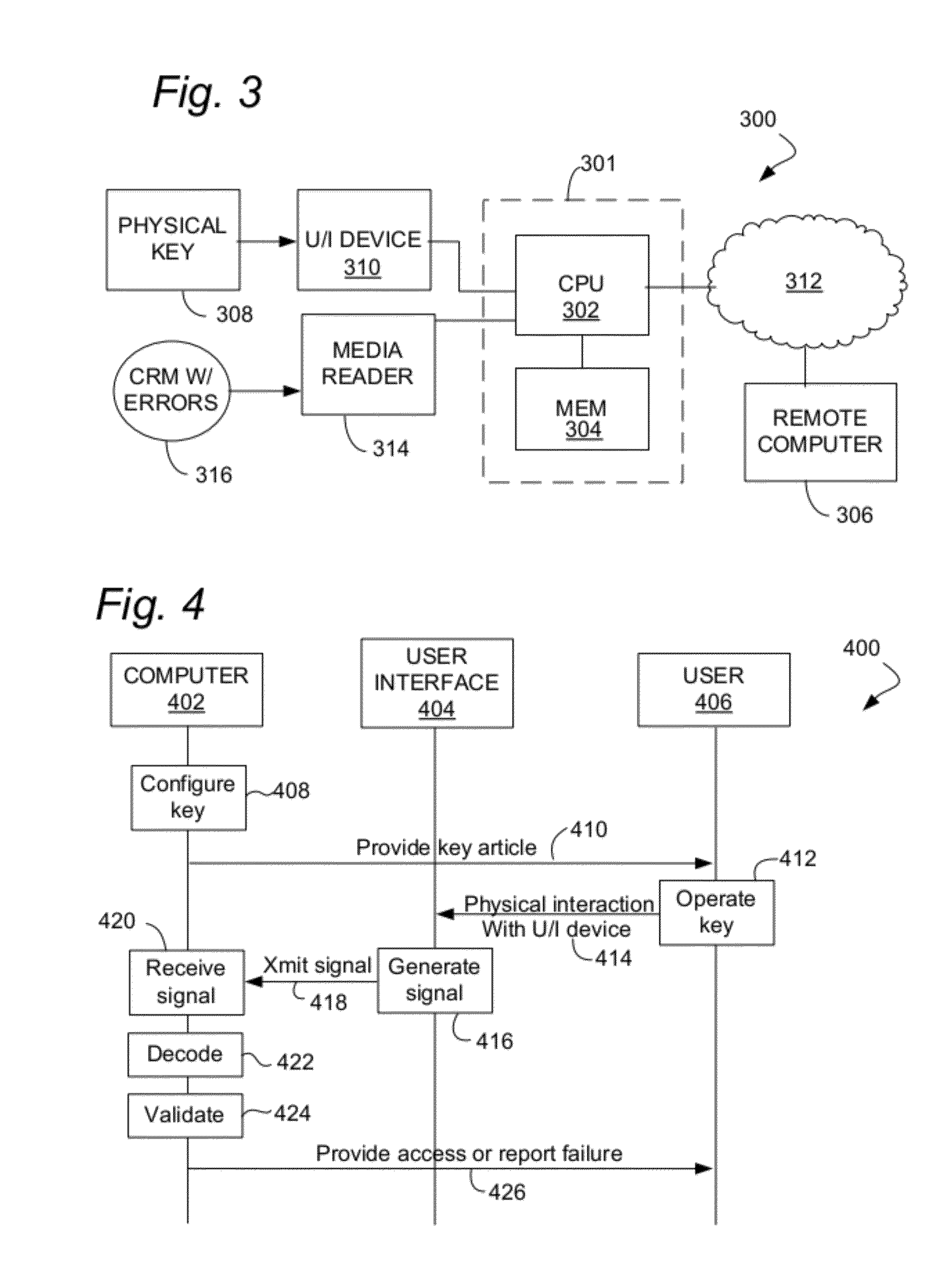 Security key entry using ancillary input device