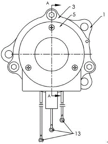 DC brushless motor for clutch