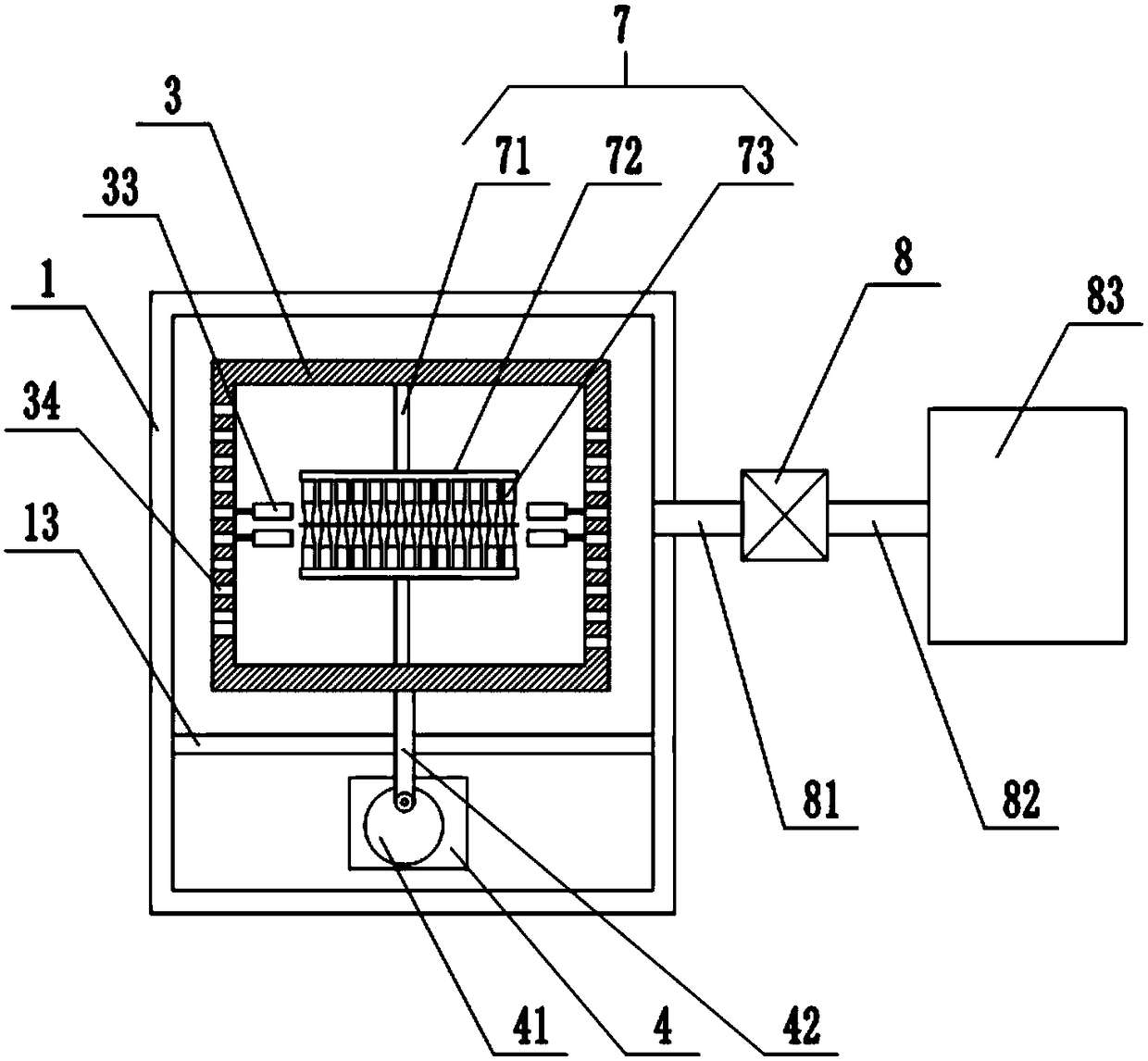 Hair ball removing device for wool cloth