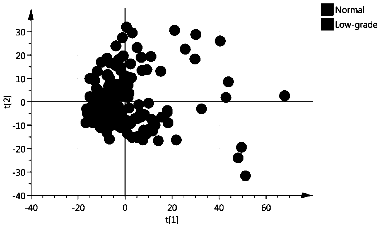 Metabolic markers related to low-grade glioma in urine and application of metabolic markers