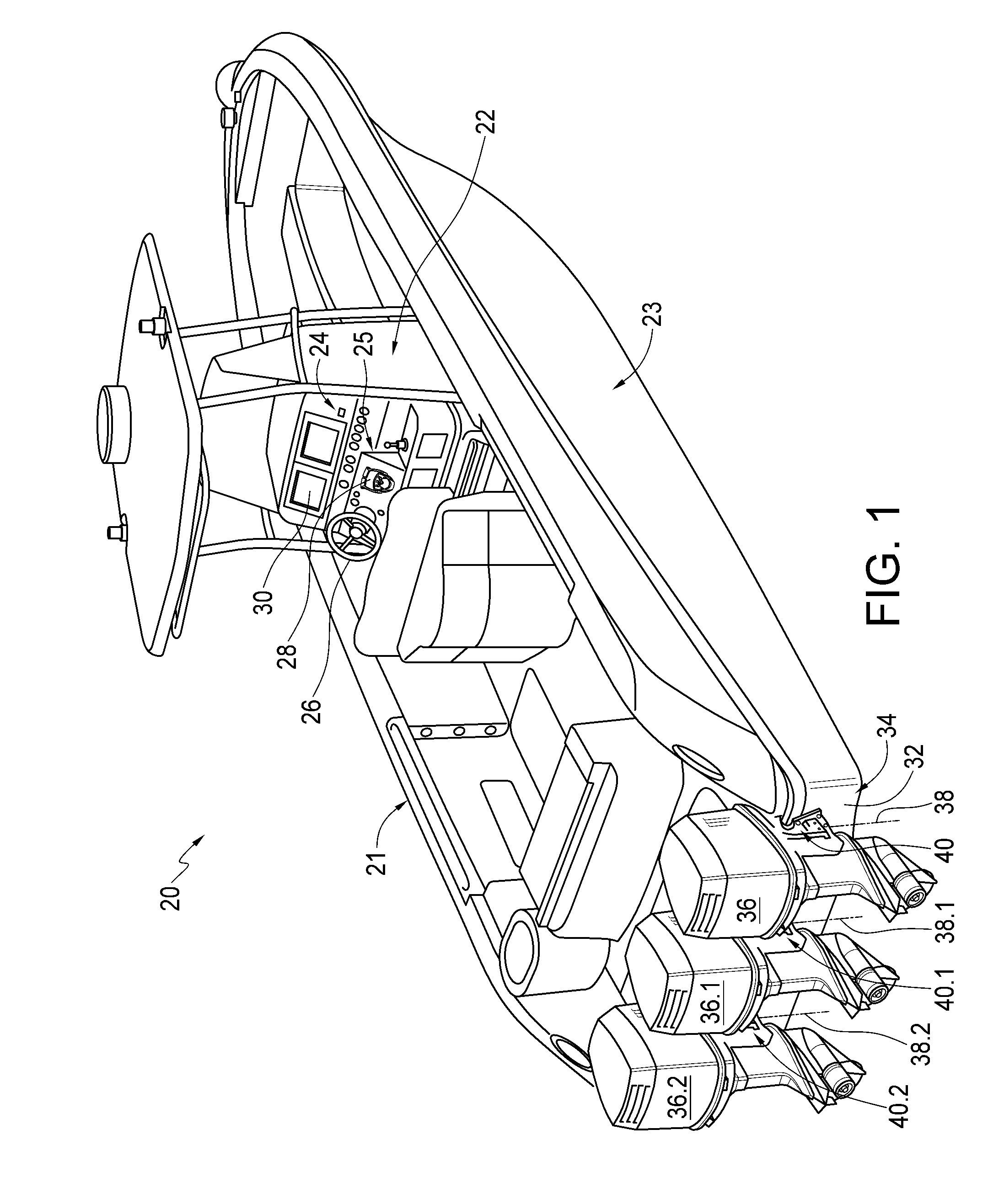 Control system and method for starting and stopping marine engines