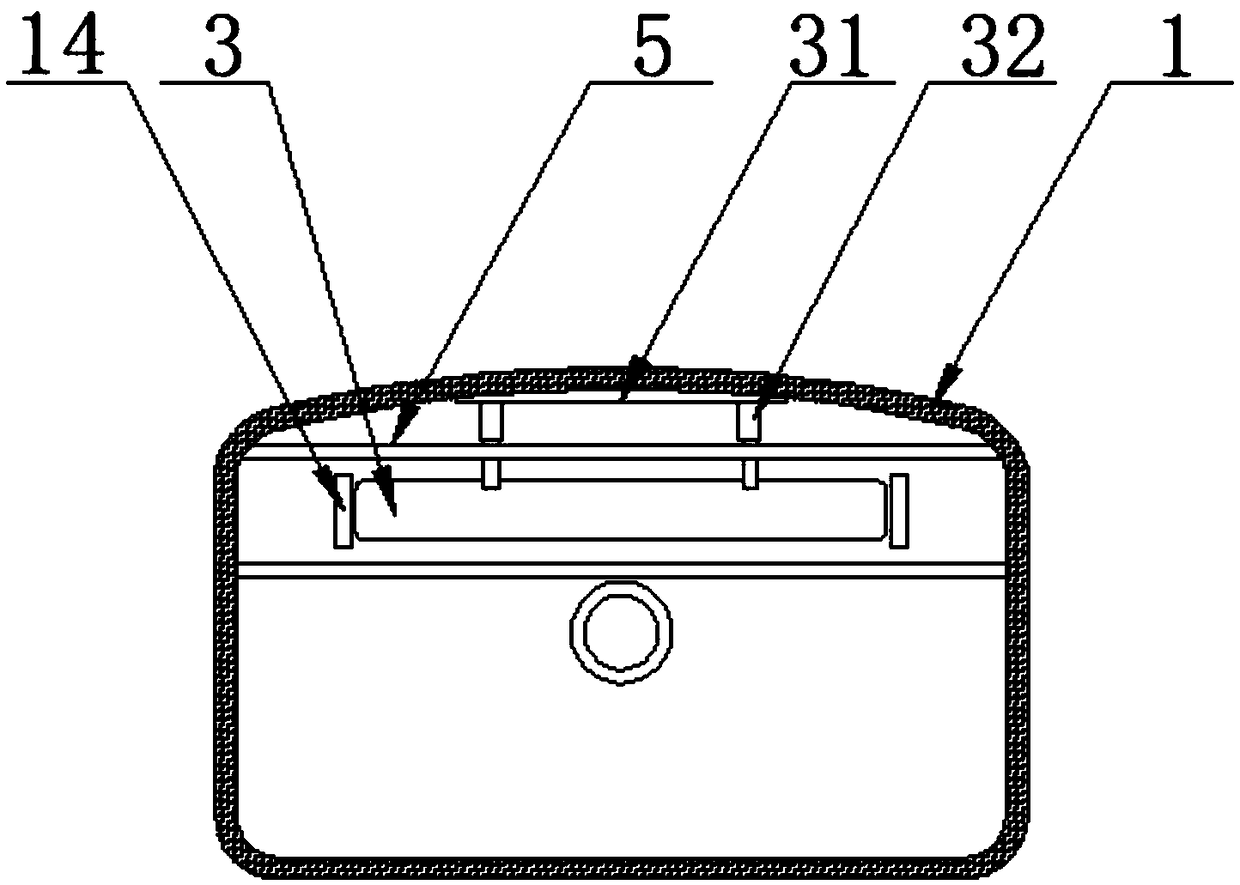 Battery mounting structure of somatosensory balance vehicle