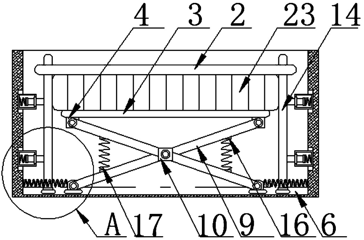 Battery mounting structure of somatosensory balance vehicle