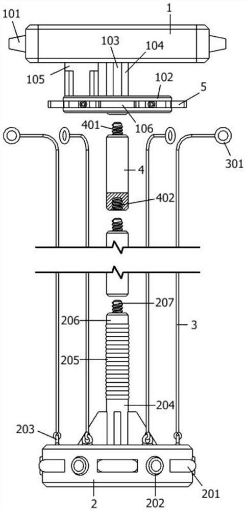 Visual intelligent detection device applied to limited space