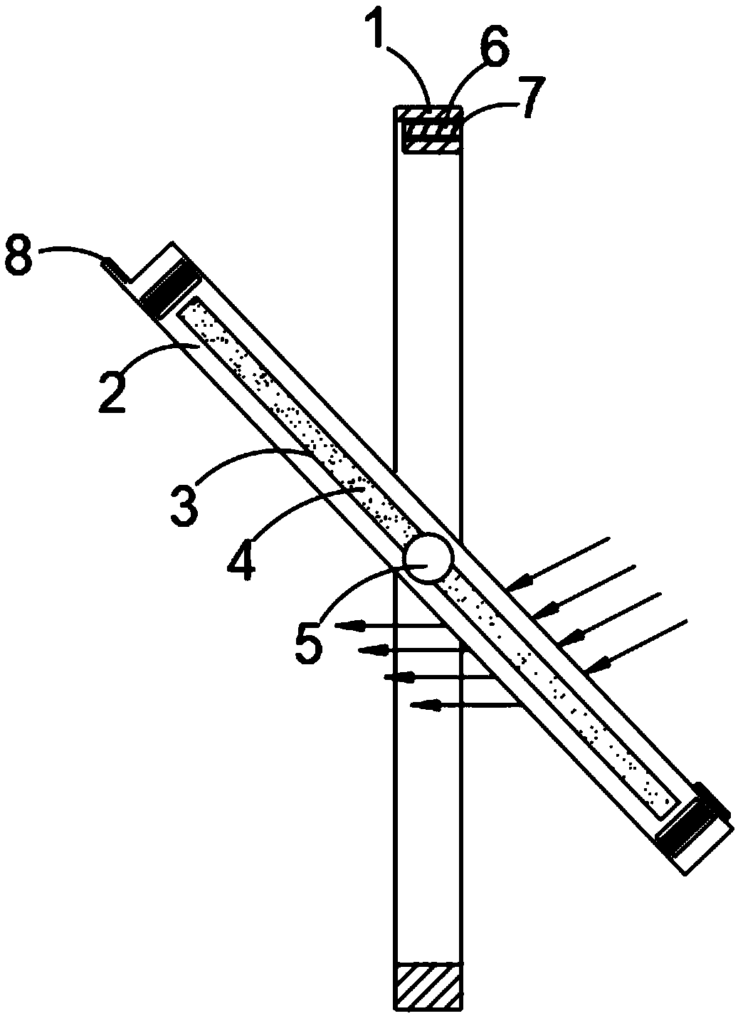 Automatic fill light suspended sash window for breeding factory