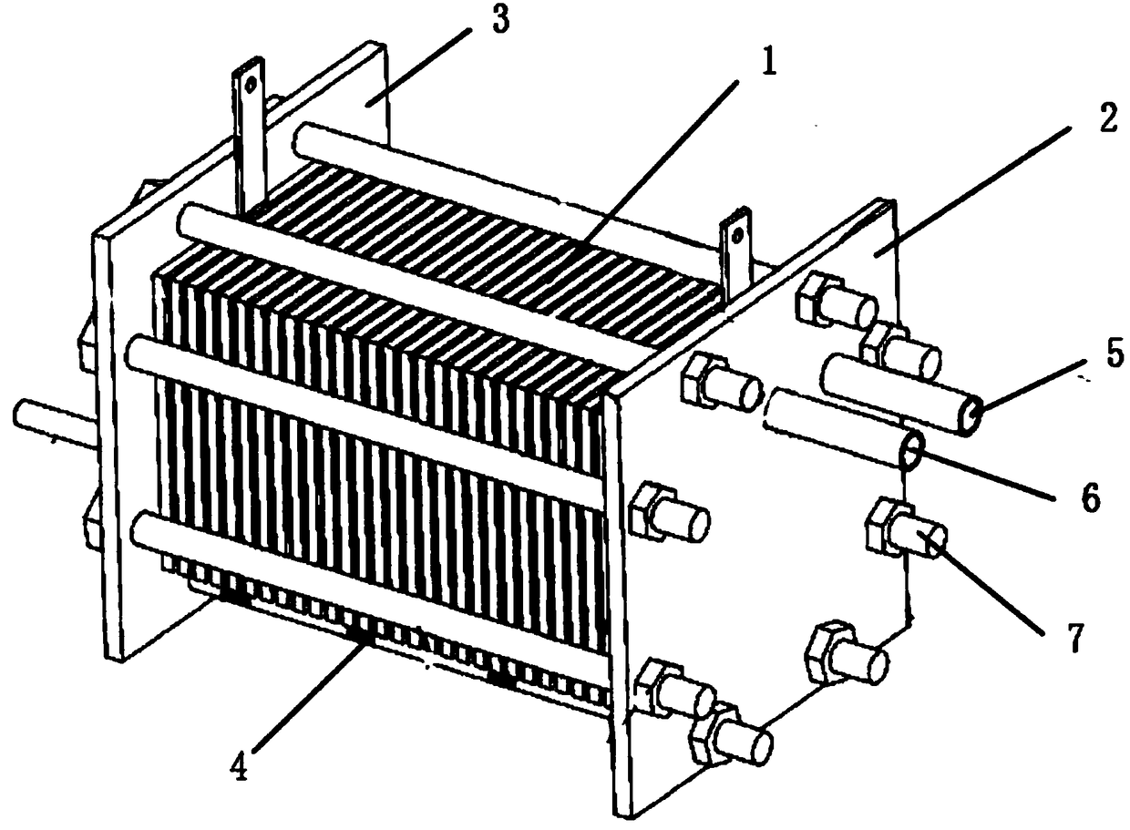 Proton-exchange-membrane fuel cell, complete equipment and automatic control method