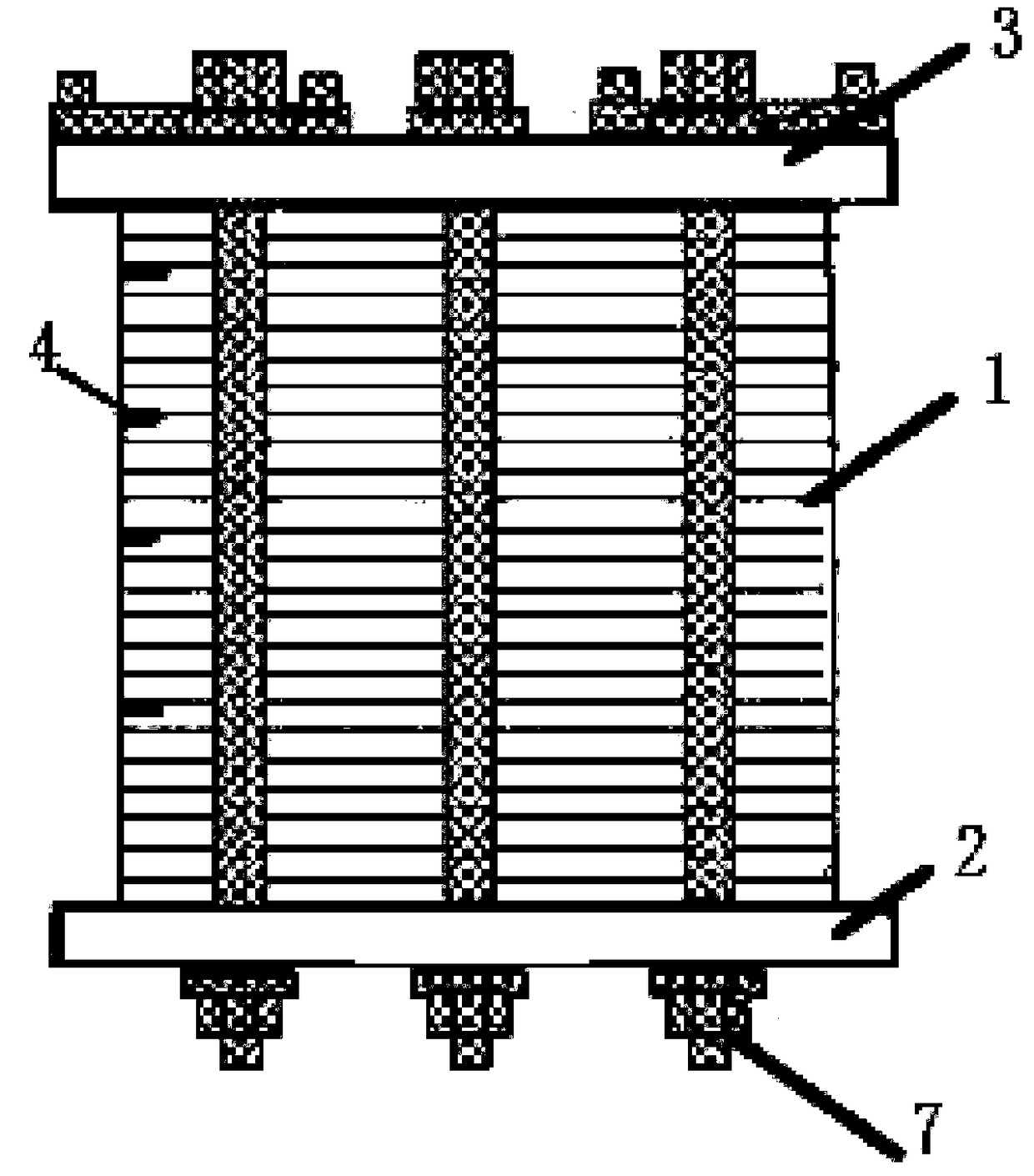 Proton-exchange-membrane fuel cell, complete equipment and automatic control method