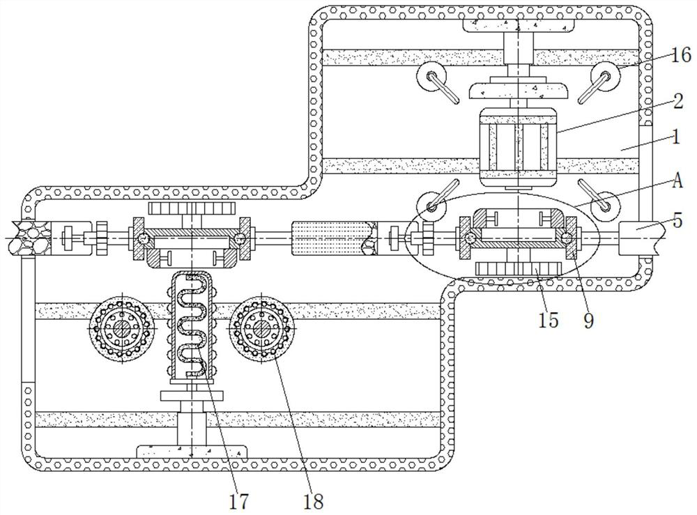 Multifunctional cleaning and drying device for chemical instruments