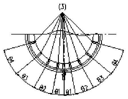 Forced lubrication bearing with distributed holes