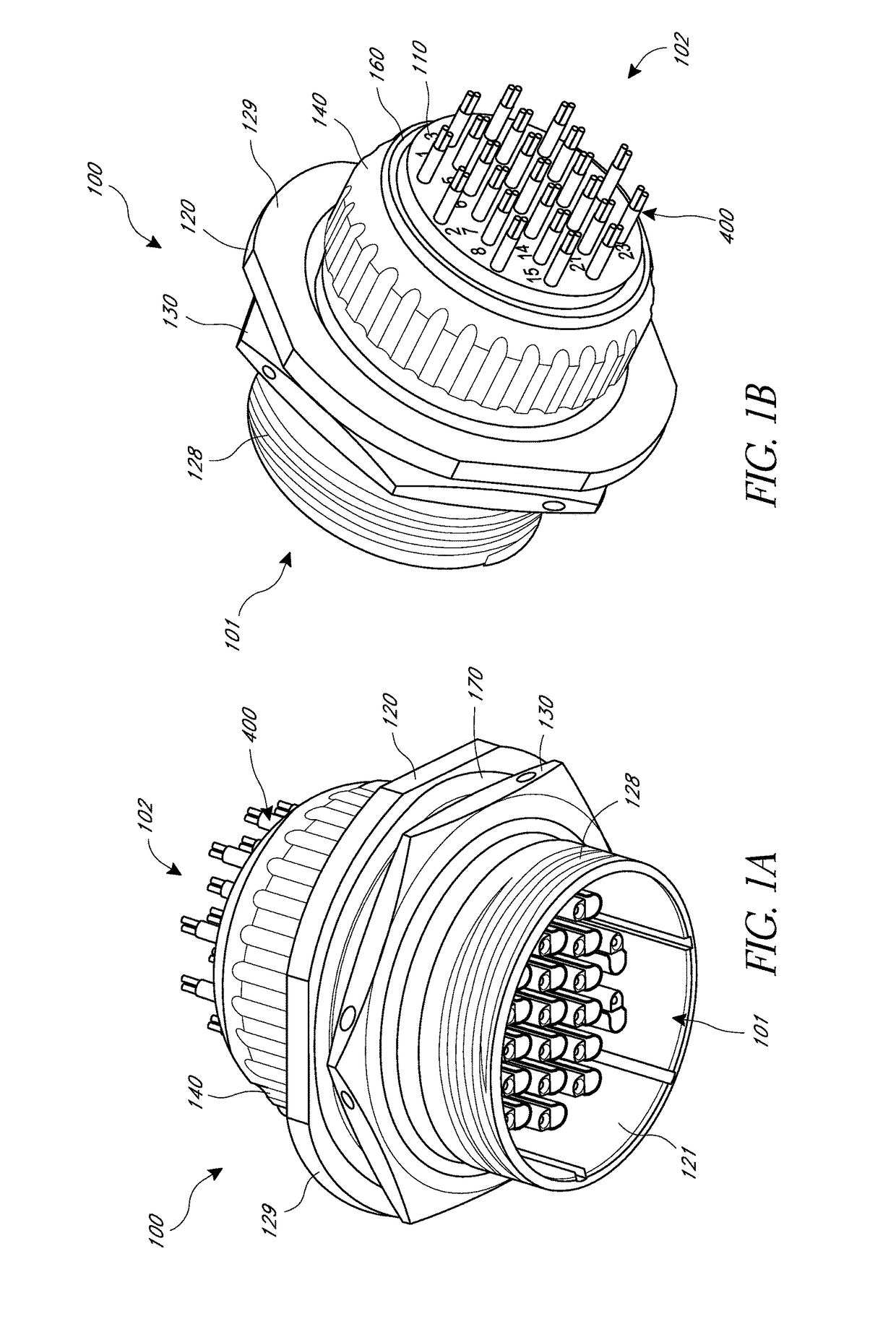 Genderless electrical connectors