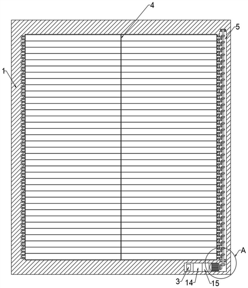 Sun-shading device capable of automatically changing direction along with illumination