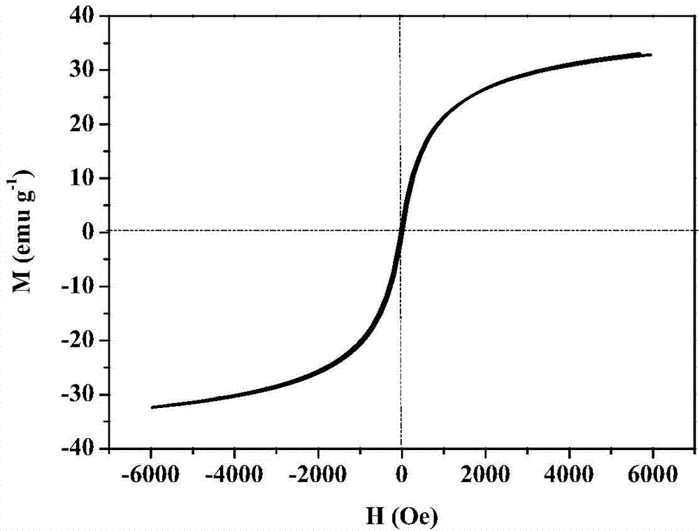 Preparation method for magnetic nanoparticles with surface aldehyde group functionalization