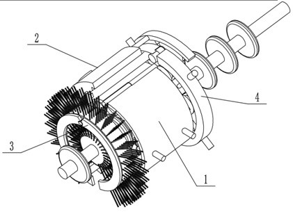 Insulator and cable automatic cleaning equipment